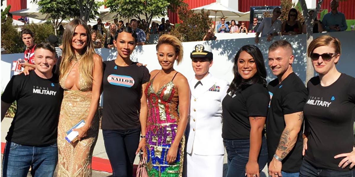 Transgender Military Service Members Make A Statement At The Vmas