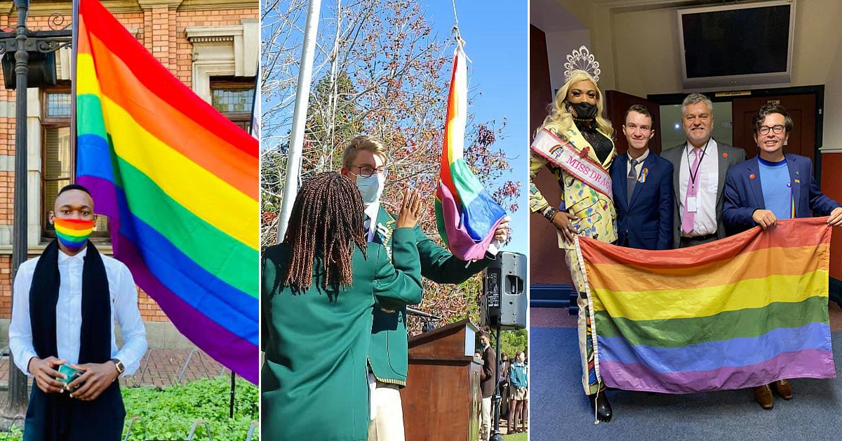 Pride Month Rainbow Flags Fly At Sa Schools Malls And Govt Offices Mambaonline Gay South